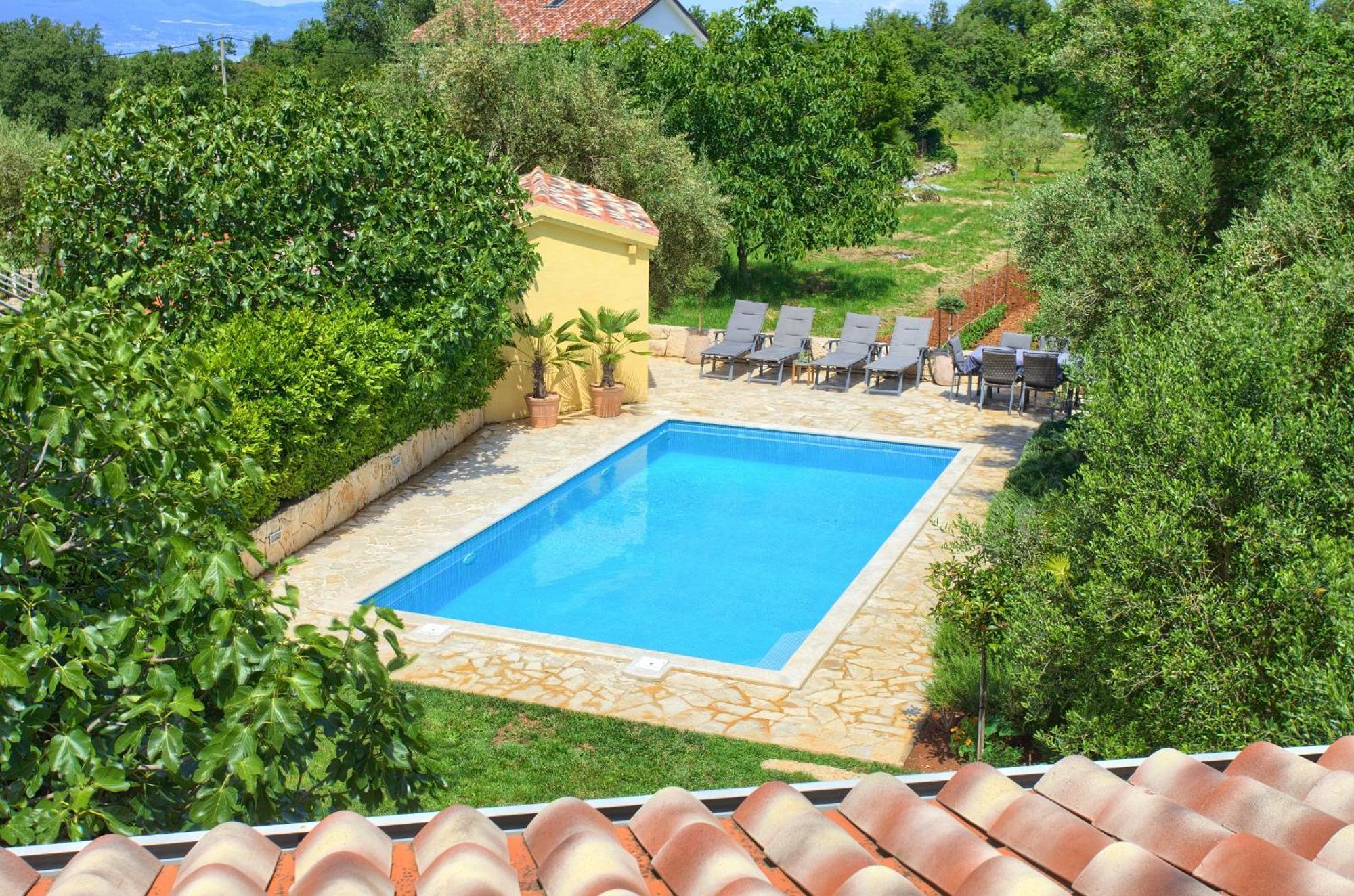 Villa Stella Malinska Bagian luar foto